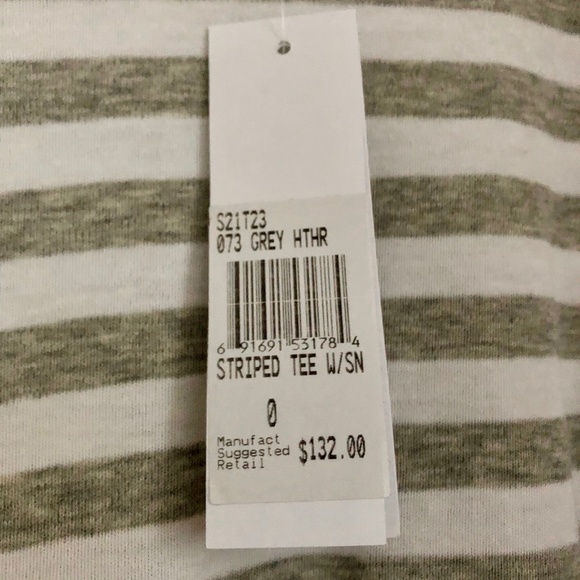 Joan Vass size Small Cotton Top - New With Tags - Picture 3 of 6